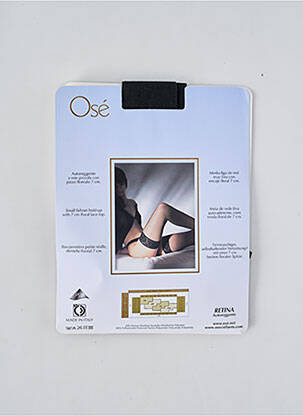 Bas stretch gris OSÉ femme