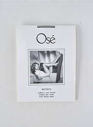 Bas stretch gris clair OSÉ femme