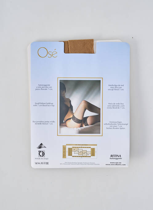 Bas chair OSÉ pour femme