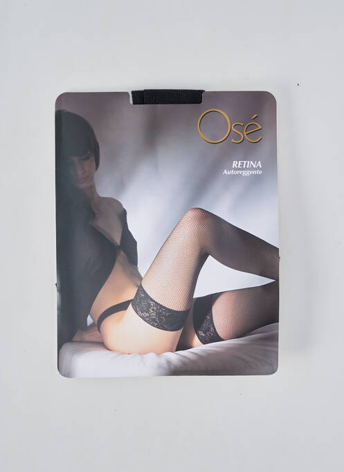 Bas gris OSÉ pour femme