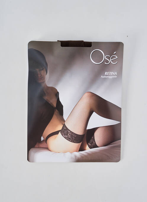 Bas marron OSÉ pour femme