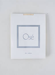 Bas stretch beige OSÉ femme