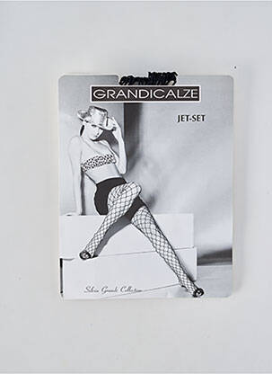 Collants stretch noir GRANDICALZE femme