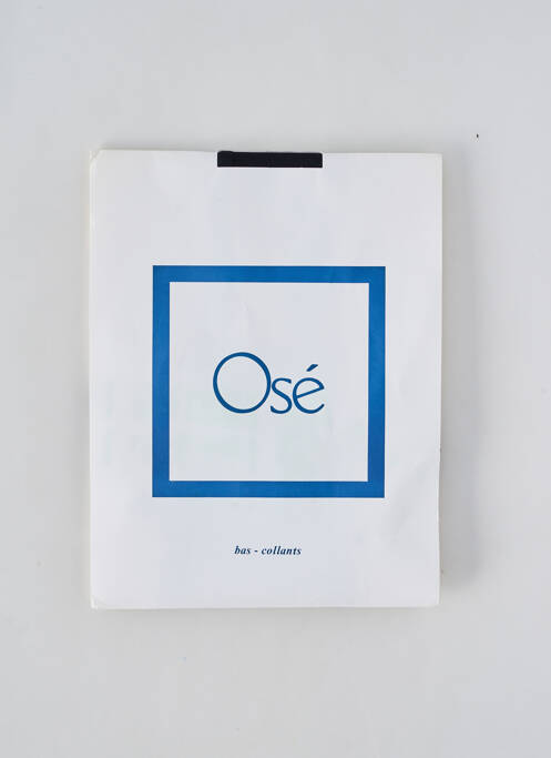 Bas noir OSÉ pour femme
