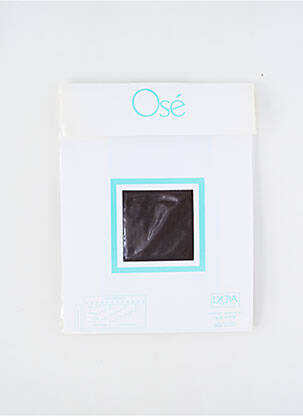 Bas stretch marron OSÉ femme
