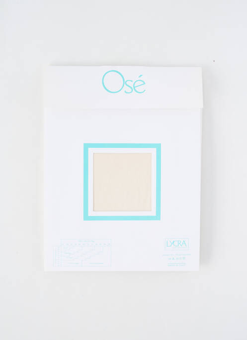 Bas beige OSÉ pour femme