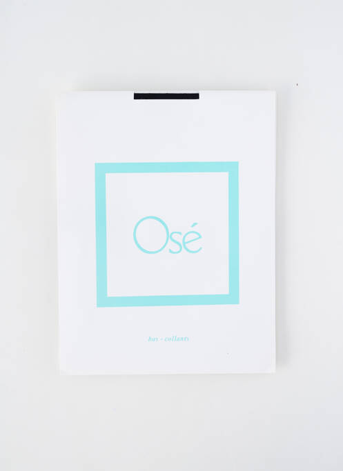 Bas noir OSÉ pour femme