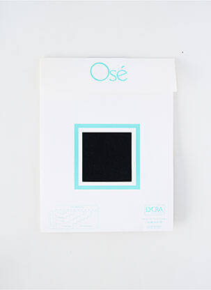 Bas stretch noir OSÉ femme