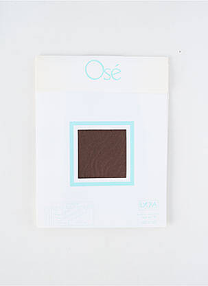 Bas stretch marron OSÉ femme