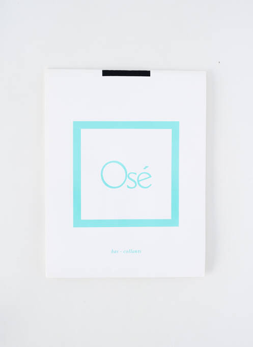 Bas noir OSÉ pour femme