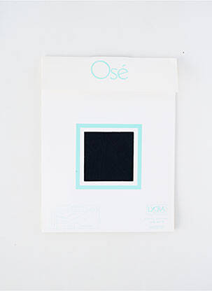 Bas stretch bleu OSÉ femme
