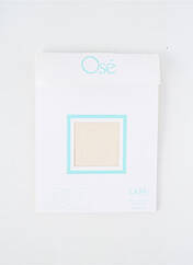 Bas beige OSÉ pour femme seconde vue