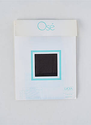 Bas stretch gris OSÉ femme
