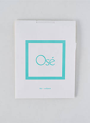 Bas stretch blanc OSÉ femme