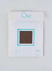 Bas marron OSÉ pour femme seconde vue