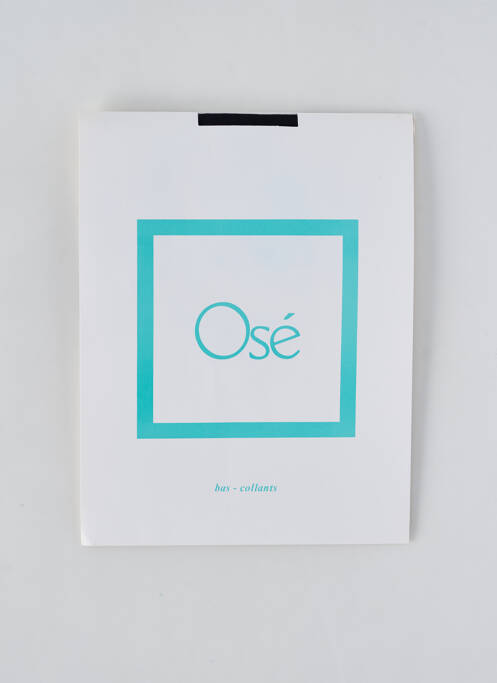 Bas noir OSÉ pour femme