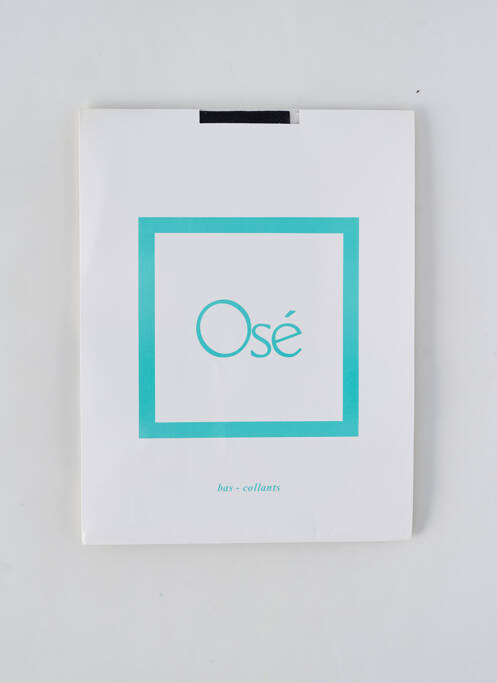 Bas noir OSÉ pour femme