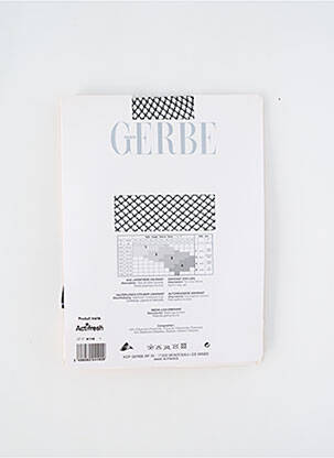 Bas stretch noir GERBE femme