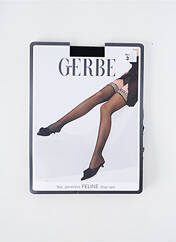 Bas noir GERBE pour femme seconde vue