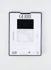 Bas noir GERBE pour femme seconde vue