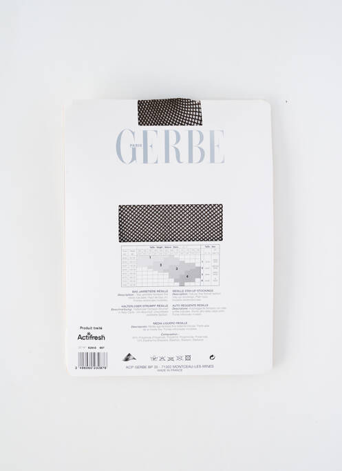 Bas marron GERBE pour femme