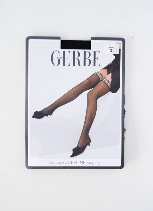 Bas noir GERBE pour femme