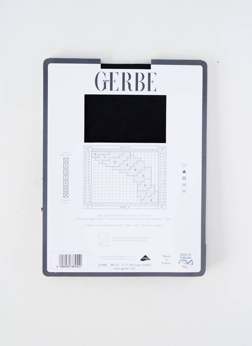 Bas noir GERBE pour femme