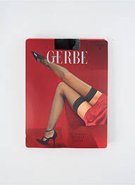 Bas stretch marron GERBE femme