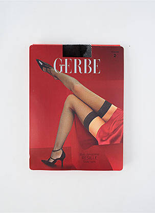 Bas stretch marron GERBE femme