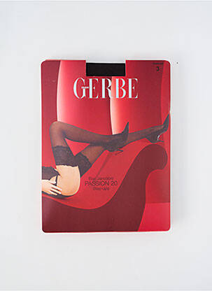 Bas stretch marron GERBE femme