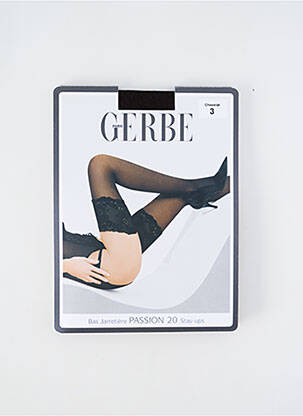 Bas stretch marron GERBE femme