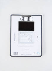 Bas marron GERBE pour femme seconde vue