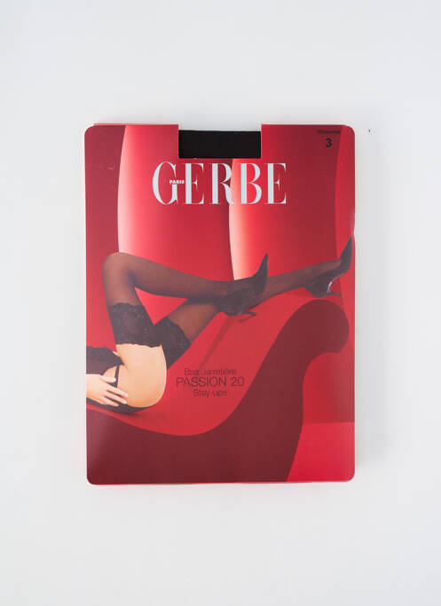 Bas marron GERBE pour femme