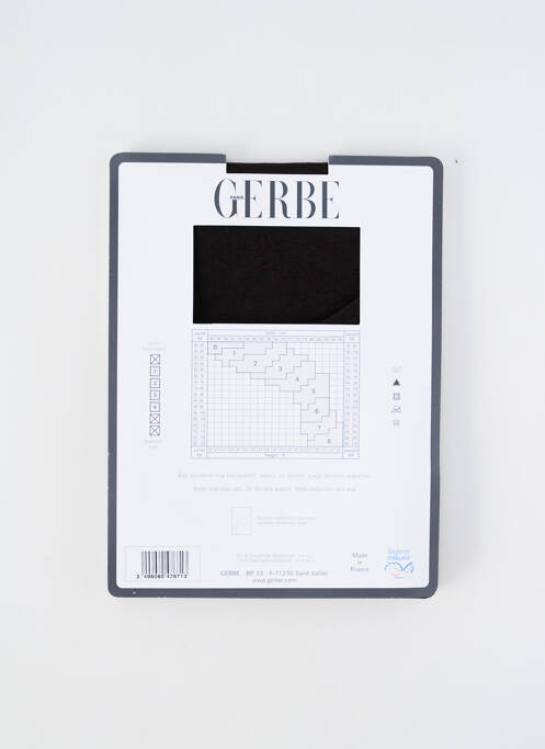 Bas marron GERBE femme