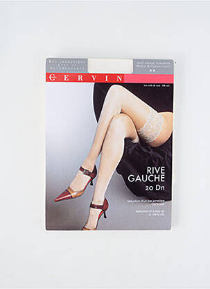 Bas stretch beige CERVIN femme