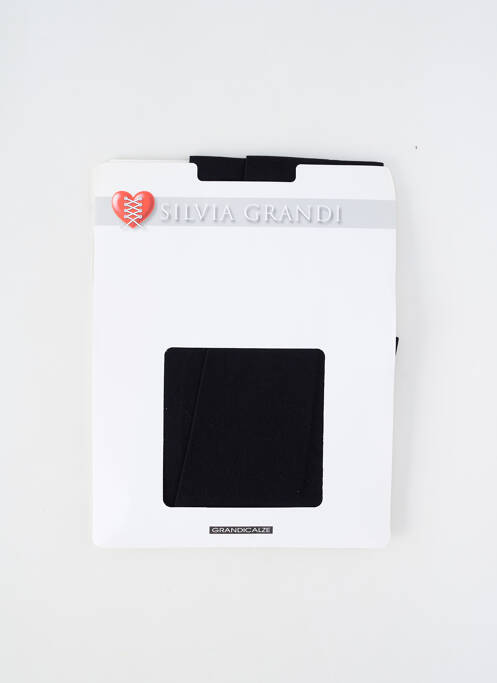 Bas noir SILVIA GRANDI pour femme