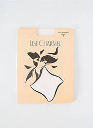 Bas stretch blanc LISE CHARMEL femme