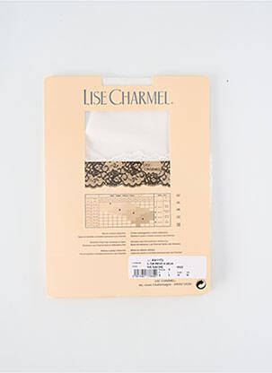 Bas stretch blanc LISE CHARMEL femme