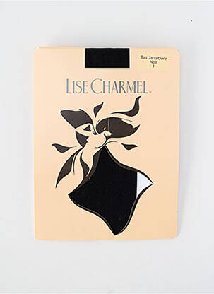 Bas stretch noir LISE CHARMEL femme
