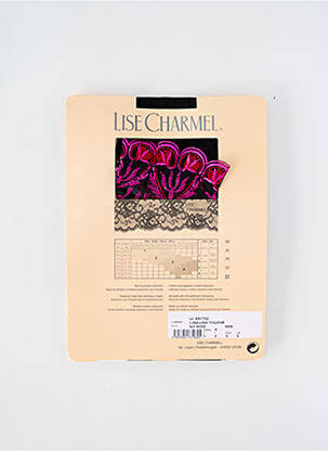Bas stretch noir LISE CHARMEL femme
