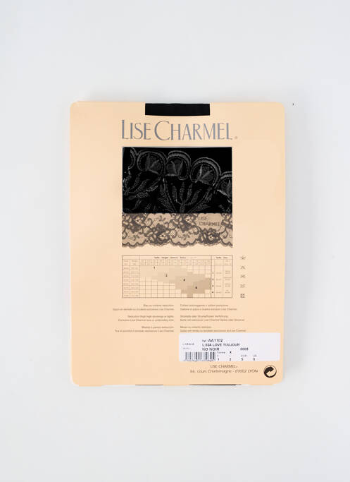 Bas noir LISE CHARMEL femme