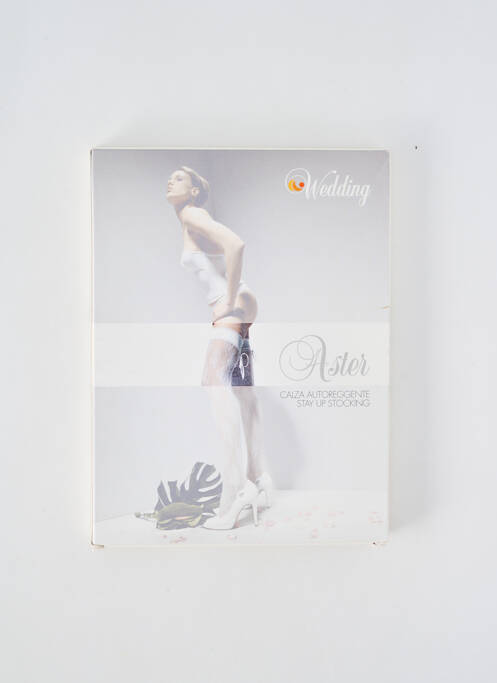 Bas blanc GAETANO CAZZOLA pour femme