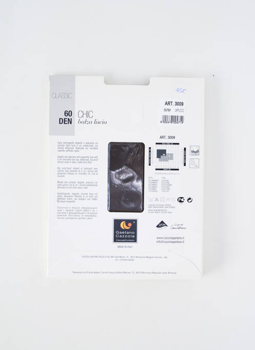 Bas marron GAETANO CAZZOLA pour femme