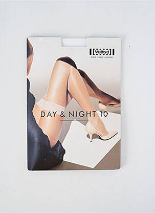 Bas stretch blanc WOLFORD femme