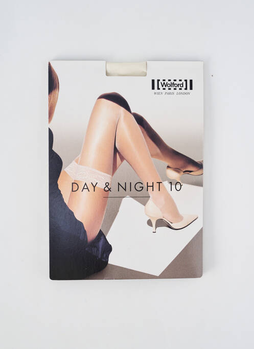 Bas blanc WOLFORD pour femme