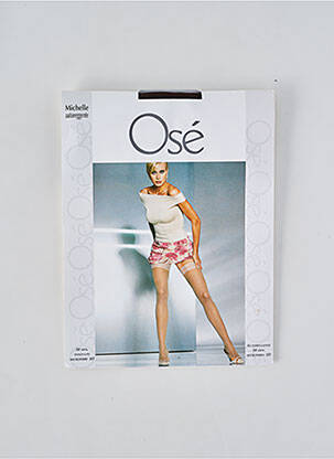 Bas stretch marron OSÉ femme