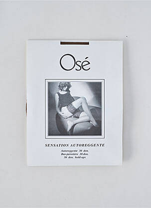 Bas stretch marron OSÉ femme