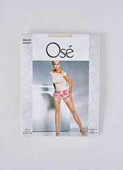 Bas beige OSÉ pour femme seconde vue