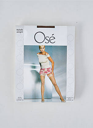 Bas marron clair OSÉ pour femme