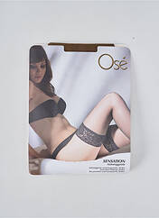 Bas marron OSÉ pour femme seconde vue